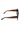 Side view of brown sunglasses with the word 'DIFF' on the arm