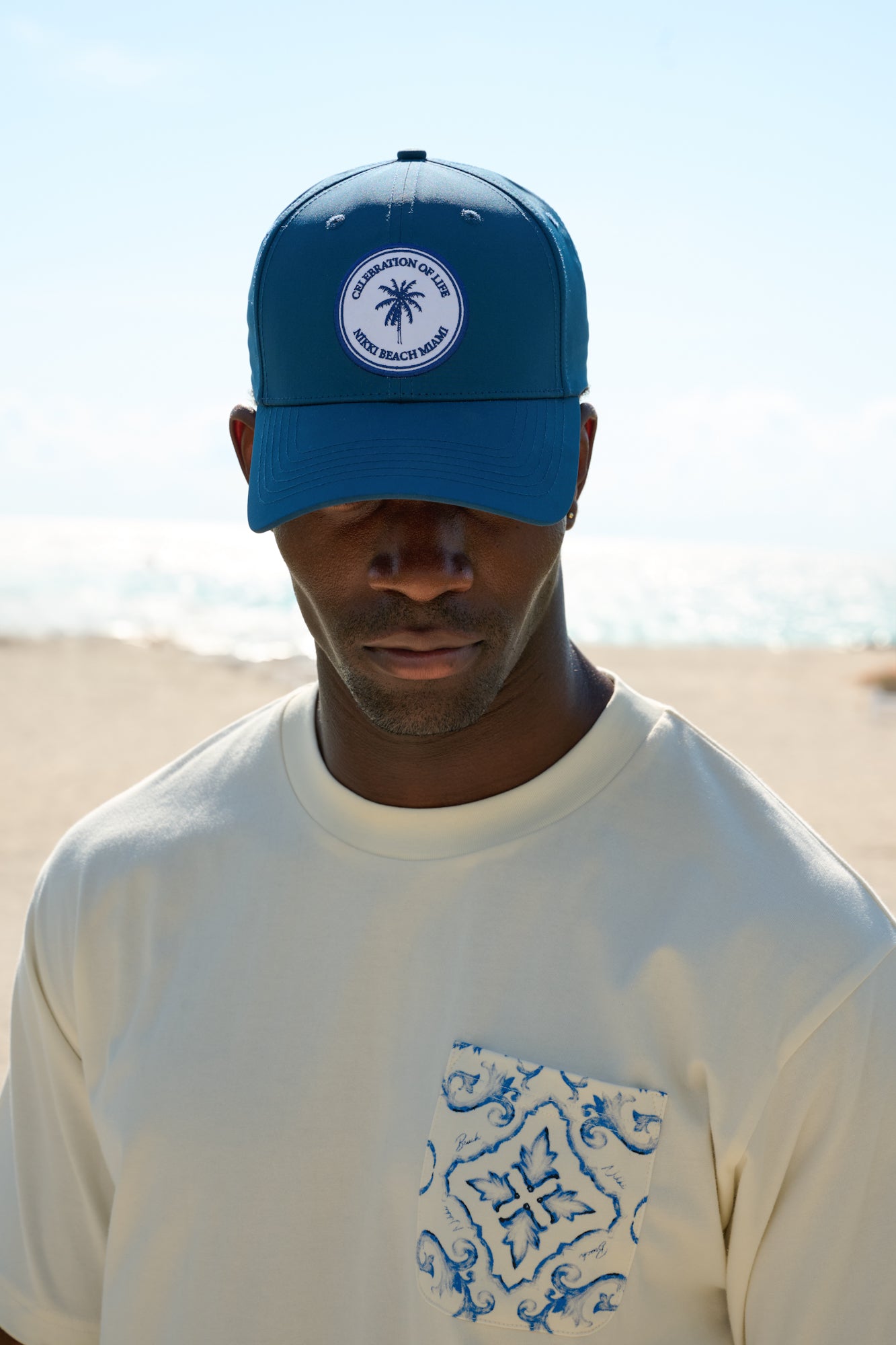 Unisex Celebration Of Life Nikki Beach Navy Cap