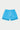 Blue Wavy Stitch Swim Short