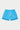 Blue Wavy Stitch Swim Short
