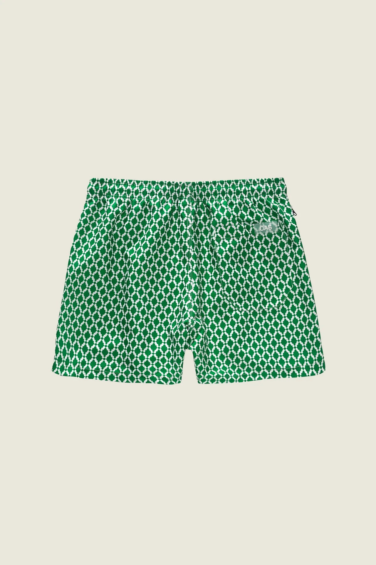 Green Tile Swim Shorts