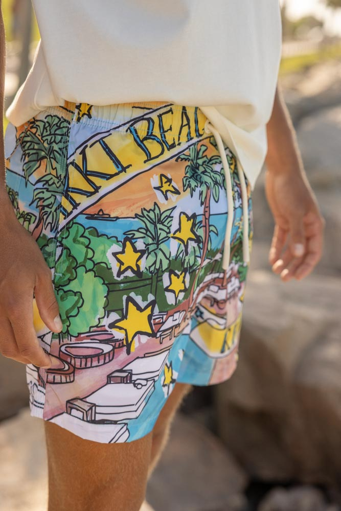 Mallorca Blue Zuncho Bag Nikki Beach x Mercedes Salazar Collaboration