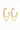 Gianna Chain Hoop Earrings