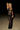 Hilsa Knitted Black Maxi Dress