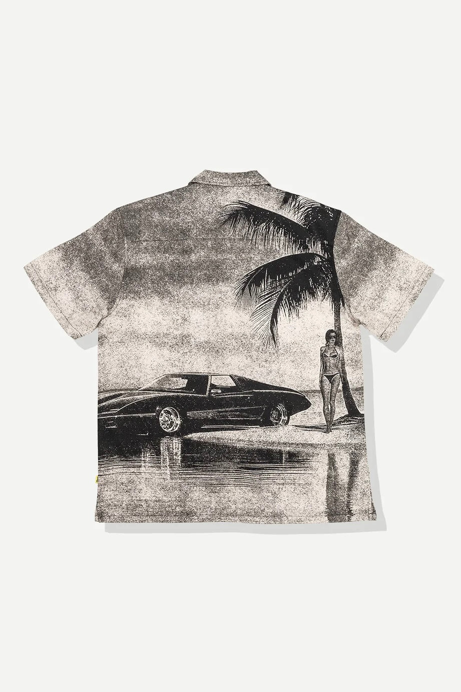 Beach Parking Buttonup - Black