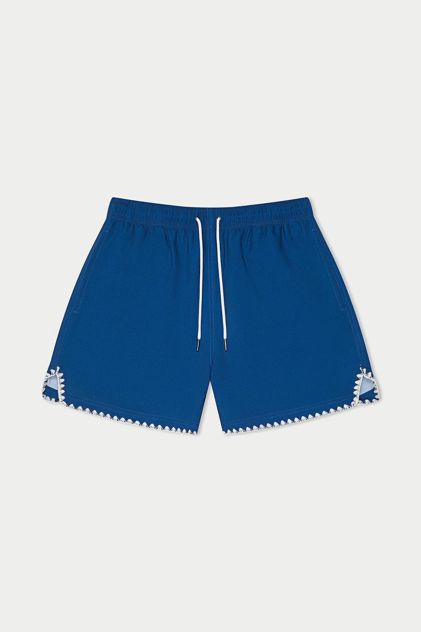 Navy Stitch Swim Shorts