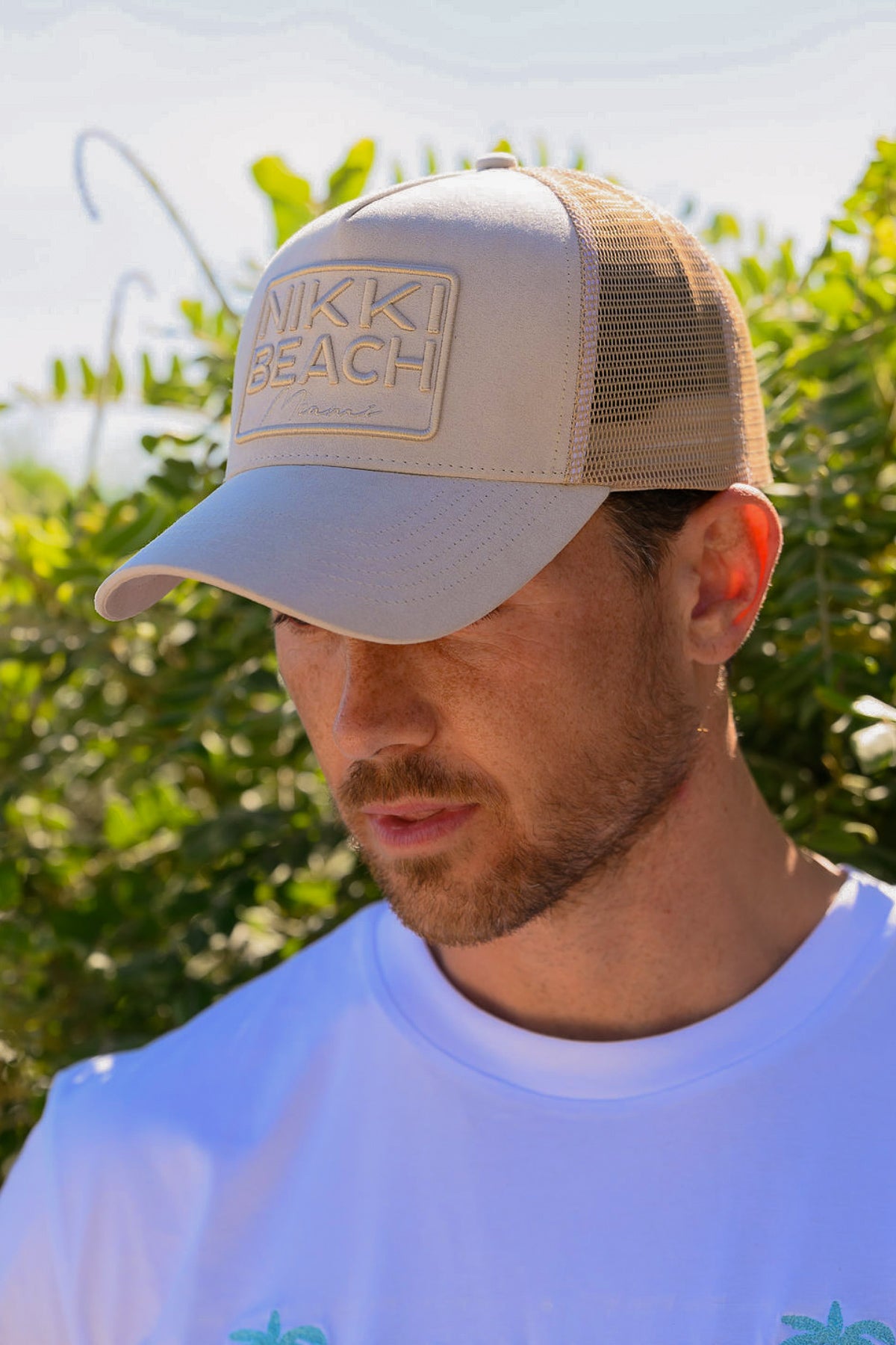 Nikki Beach Beige Cap