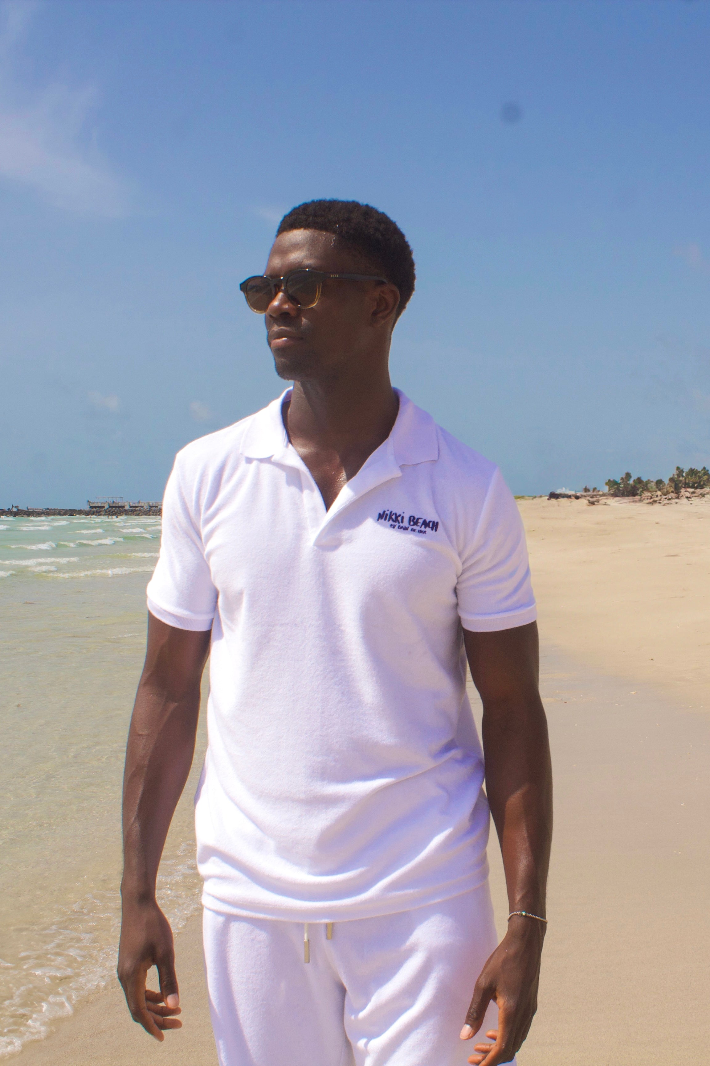 Bain De Mer x Nikki Beach Limited Edition Terry Towel Lounge Shirt