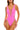 Beach Fuzz One Piece in Bubble Gum Pink