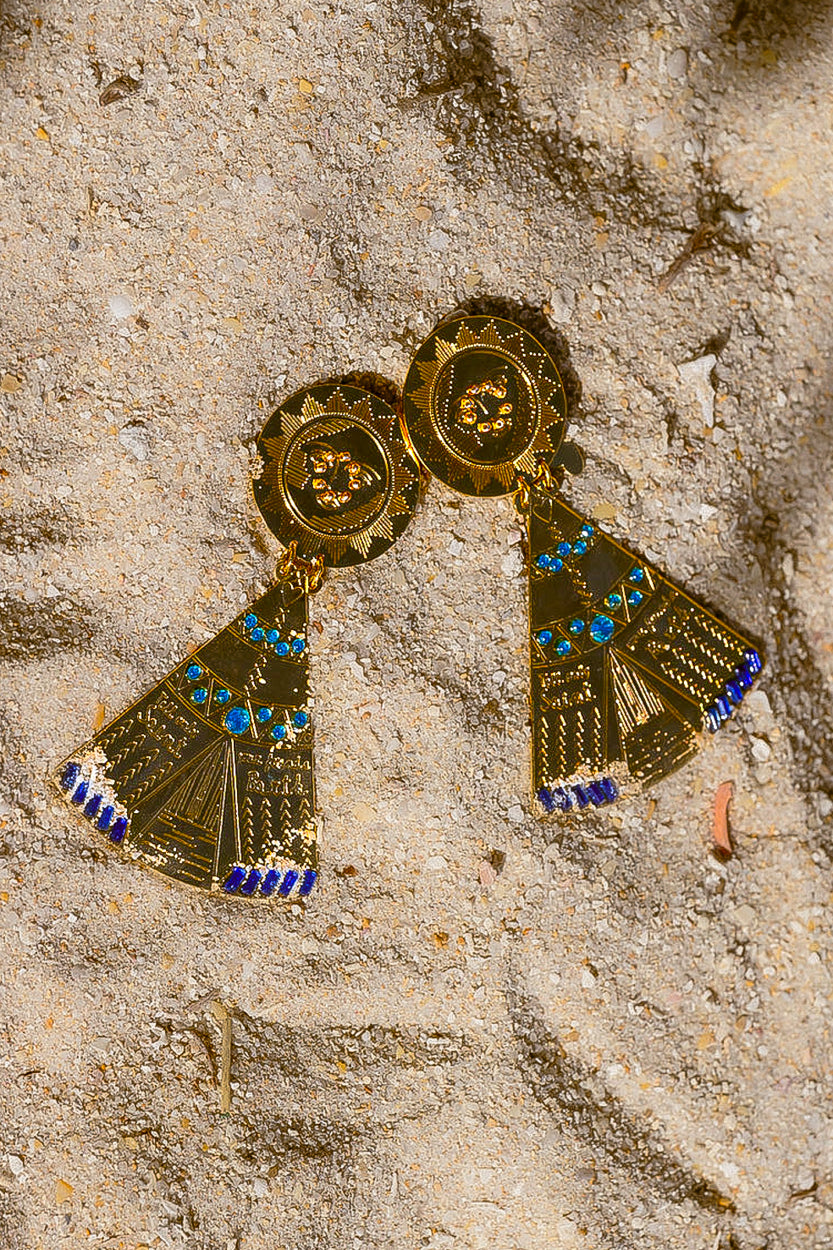 Mercedes Salazar x Nikki Beach Teepe Earrings