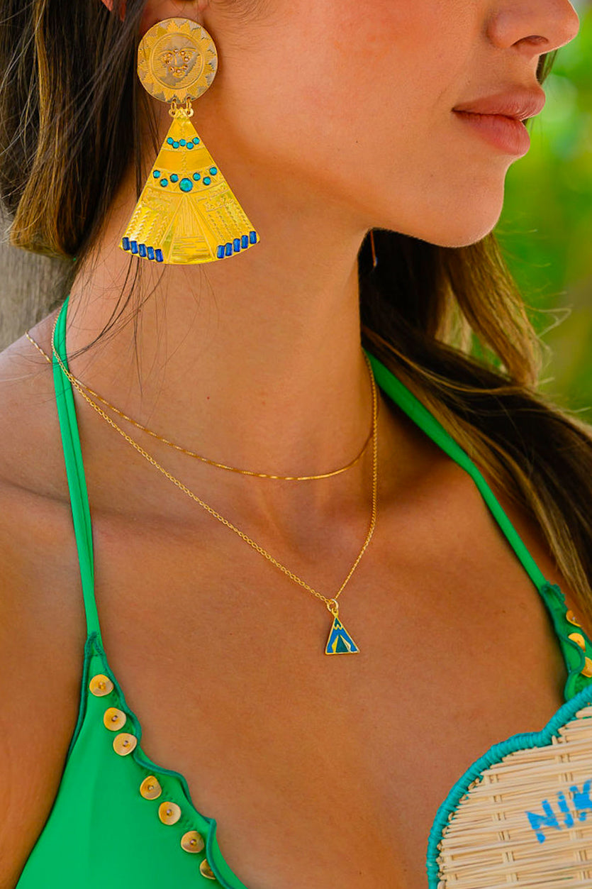 Mercedes Salazar x Nikki Beach Charm Necklace