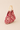 Stormi Tote Bag in Natural & Red