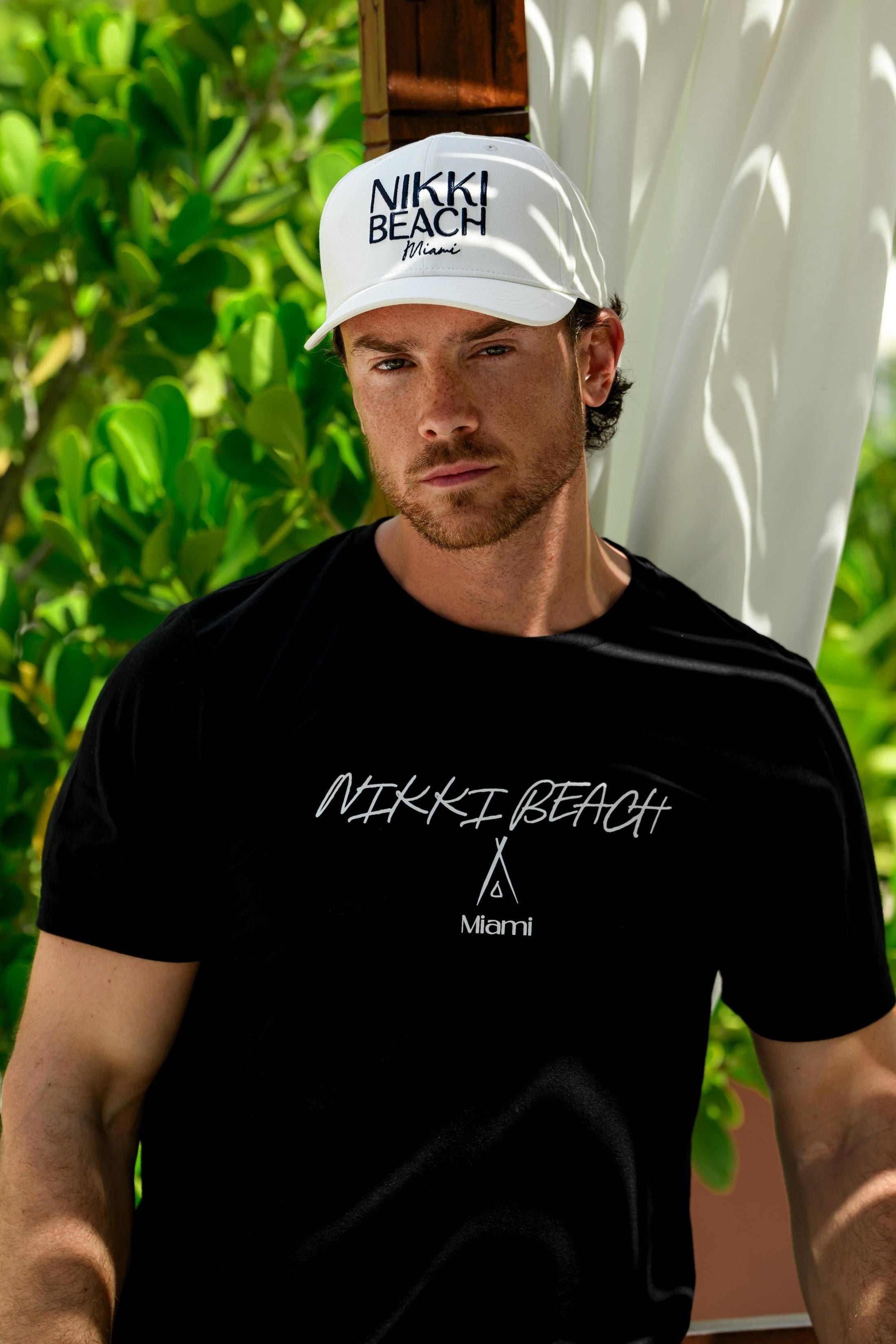 White Nikki Beach Cap