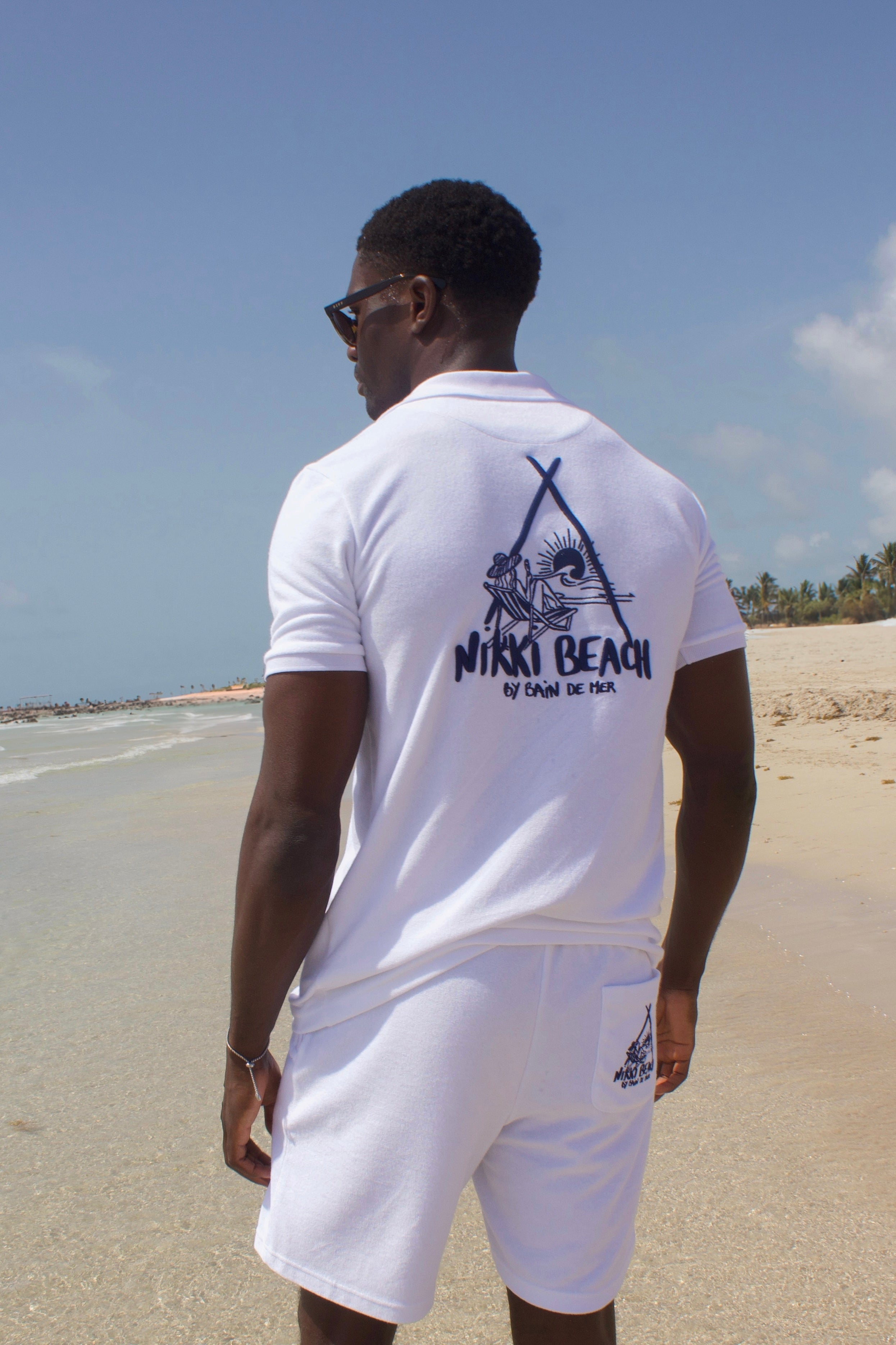 Bain De Mer x Nikki Beach Limited Edition Terry Towel Lounge Shirt