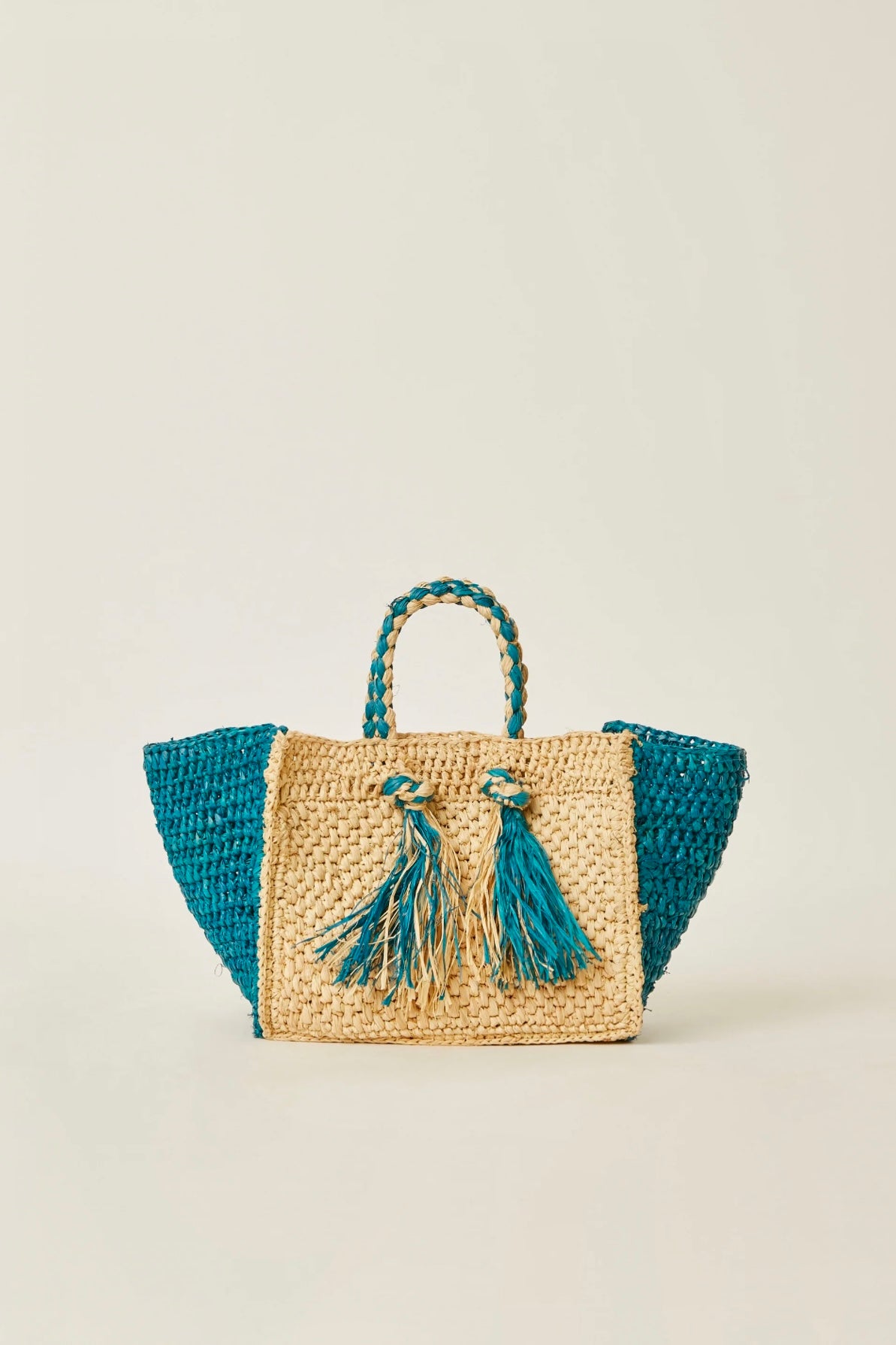 Lucas Mini Tote in Turquoise