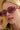 Indy Fleur Wine Gradient Sunglasses