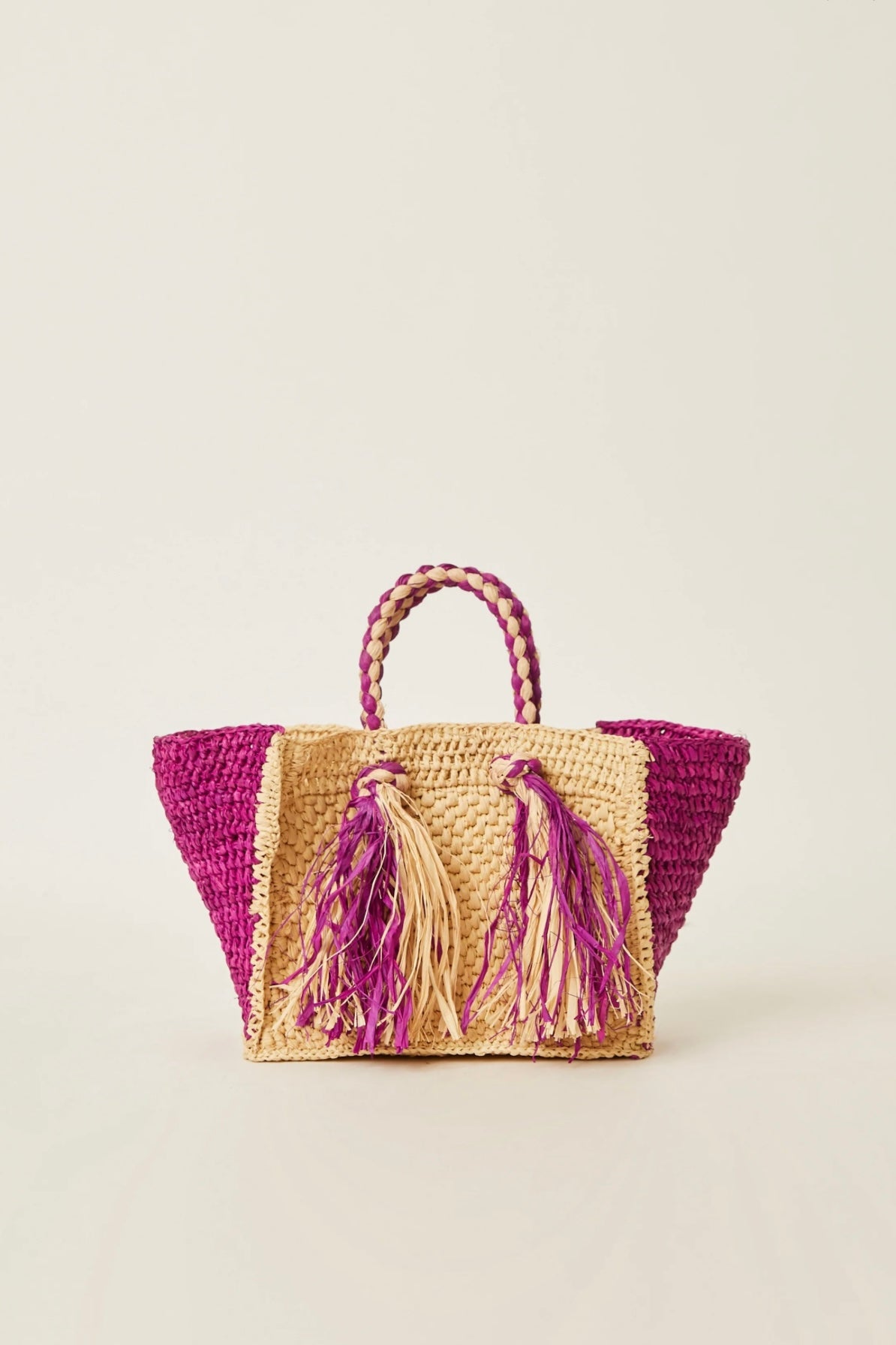 Lucas Mini Tote in Magenta