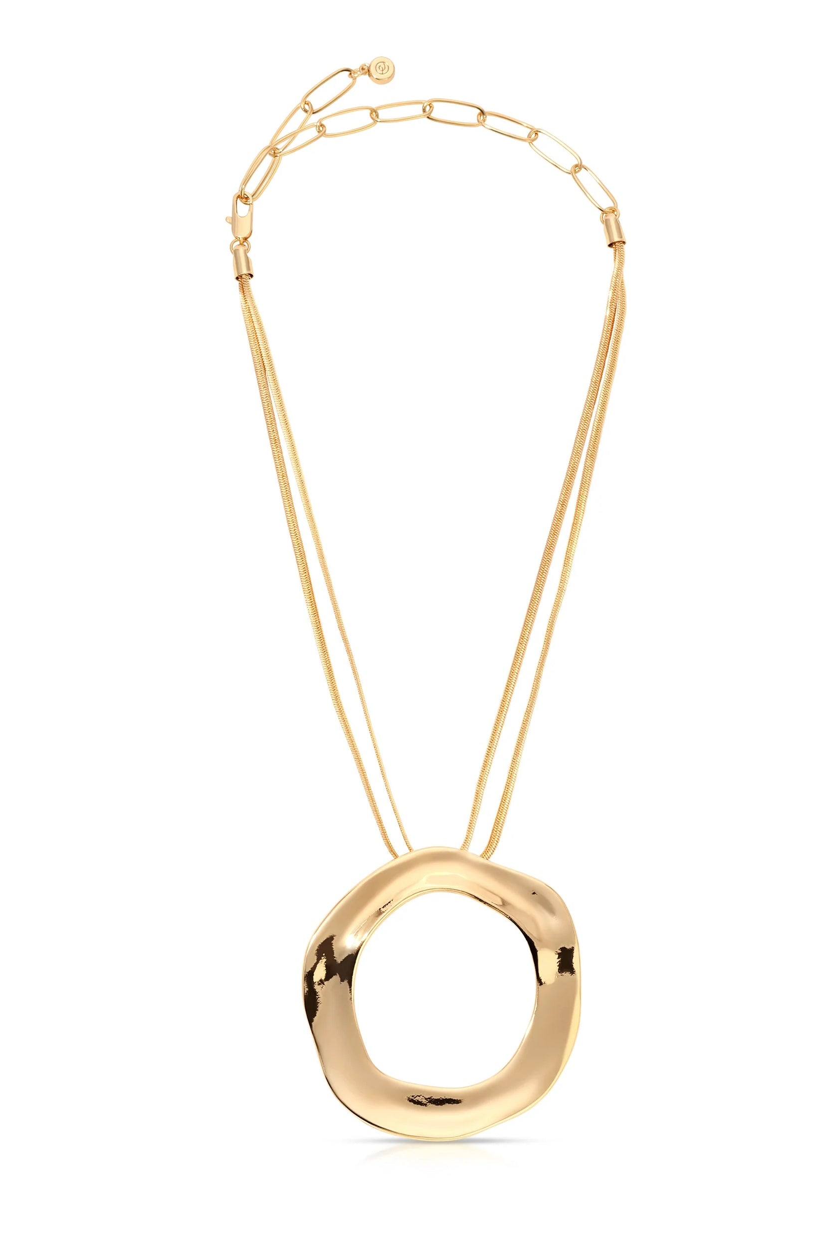 Open Circle Necklace
