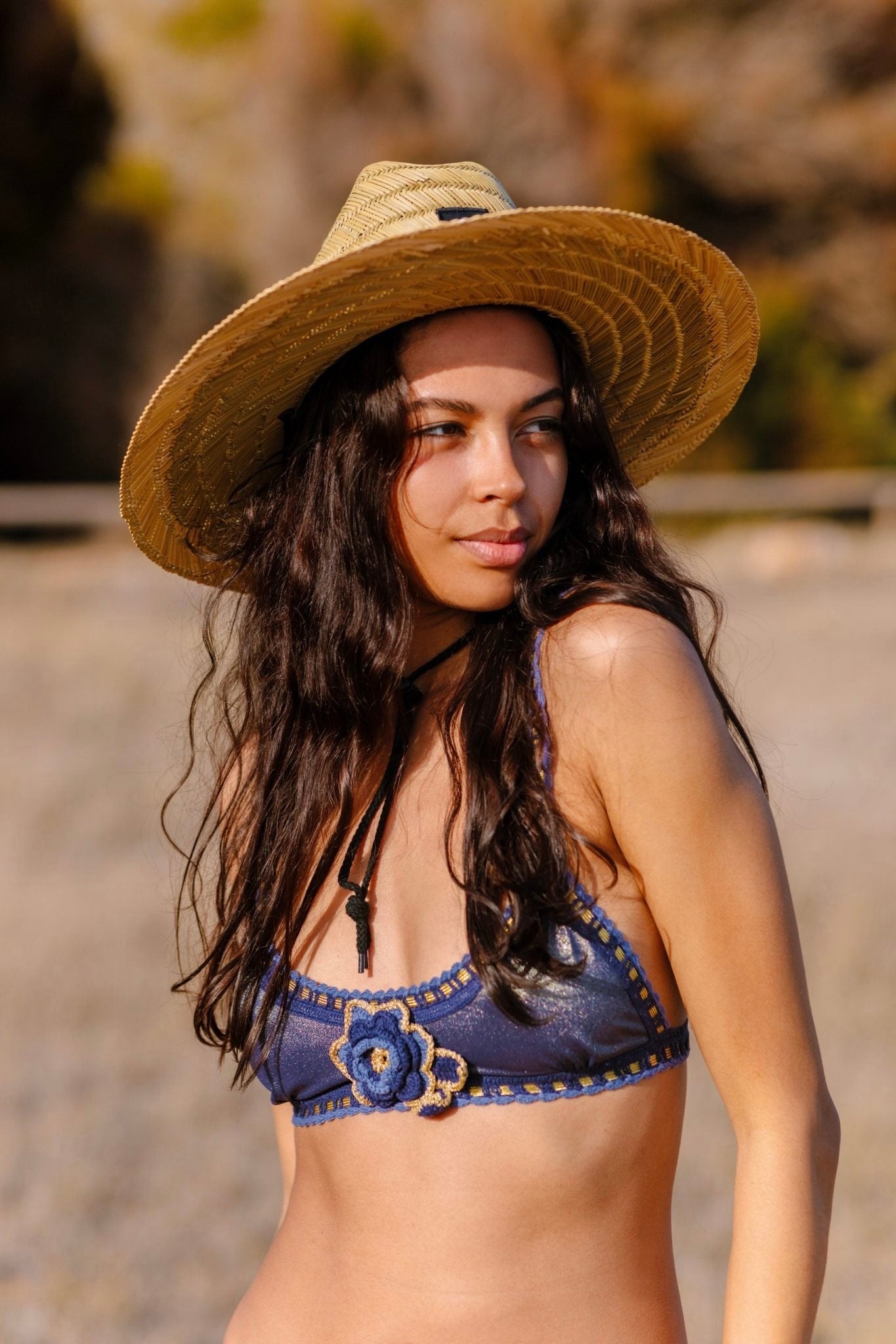 Gal Bikini in Navy