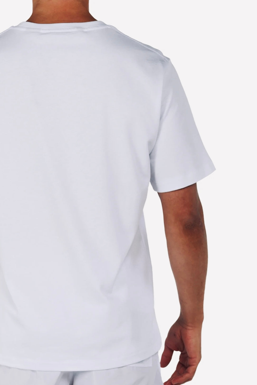 ALLARD WHITE | Mens Cotton Oversized T-Shirt BDM CLASSIC SMALL