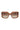 Giada Macchiato Brown Gradient Sunglasses