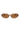 Allegra Café Ole Brown Flash Polarized Sunglasses