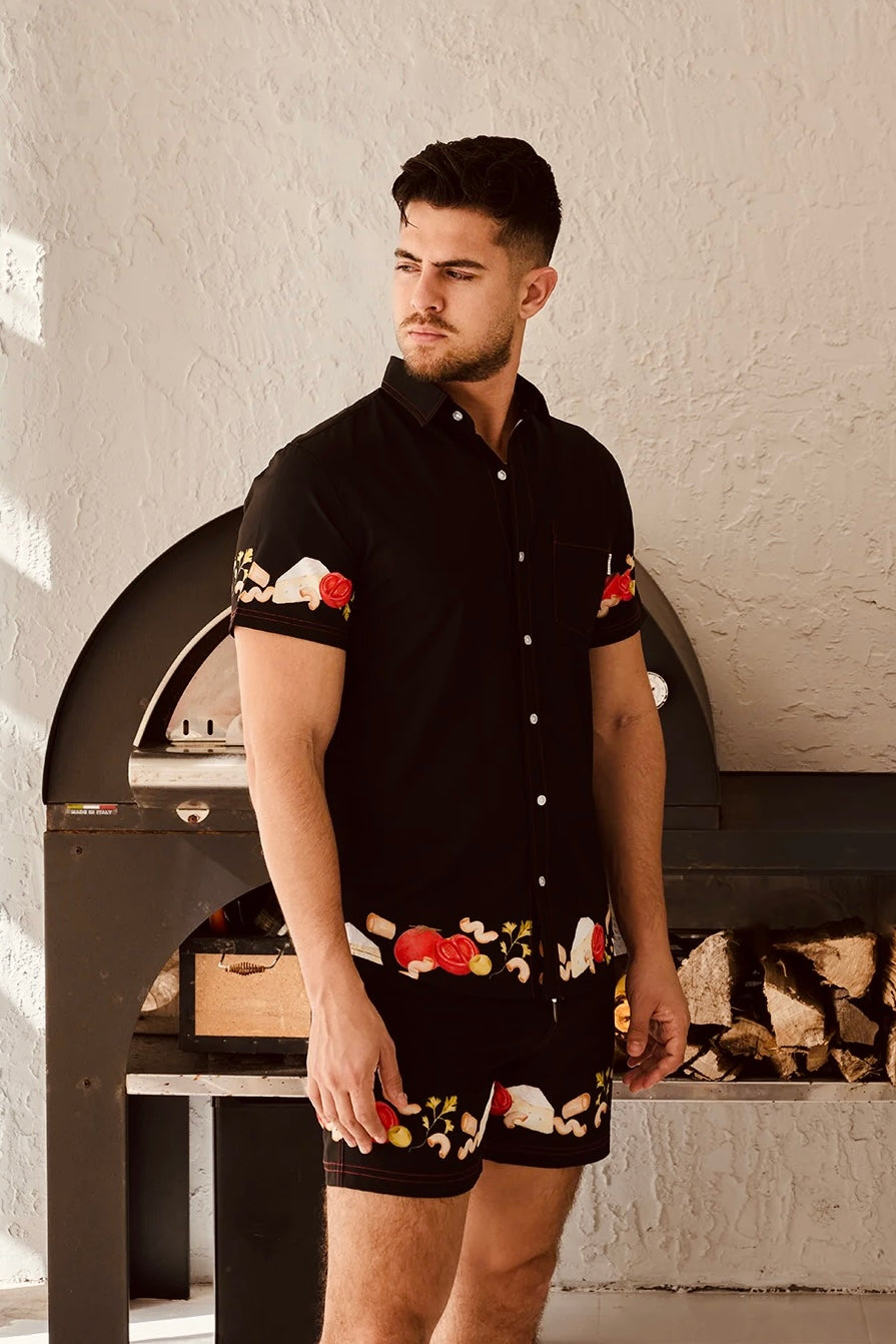 Ciao Swim Short in Black