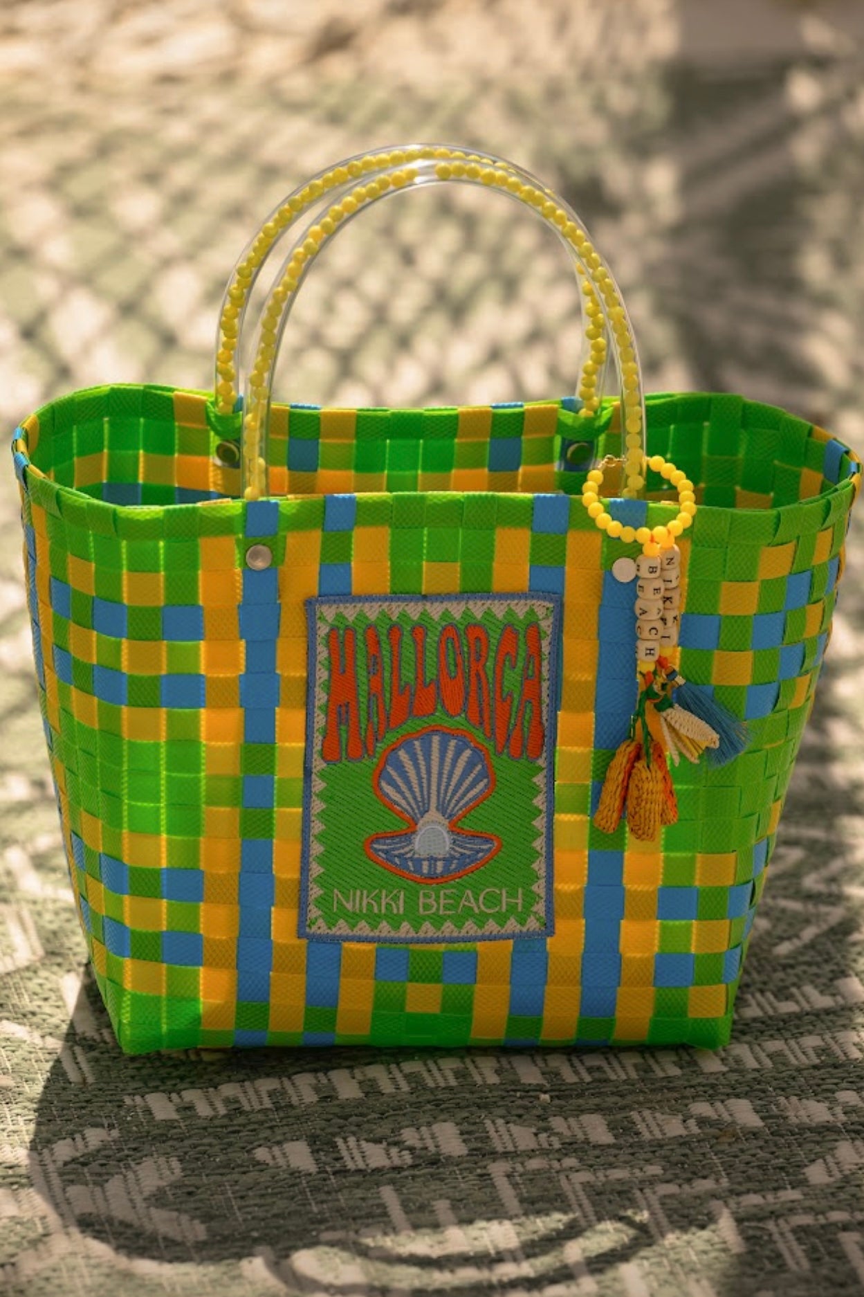 Mallorca Small Green Zuncho Bag Nikki Beach x Mercedes Salazar Collaboration