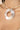 Shell Open Circle Pendant Flex Chain Necklace
