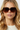 Sandra Taupe Ombre Crystal Brown Gradient Polarized Sunglasses