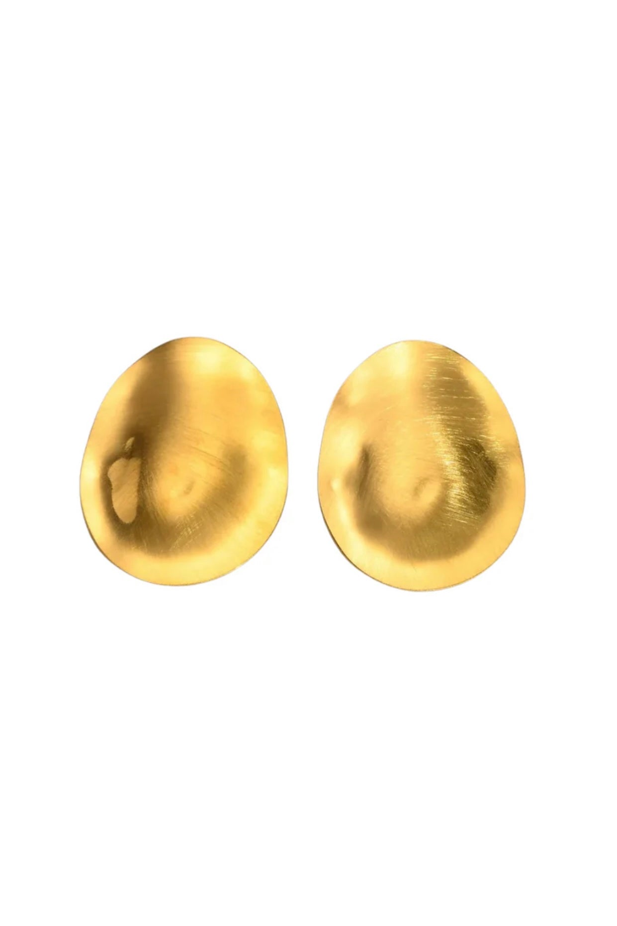 Vanessa Oval Statement Earring