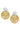 Noah Two Tone Statement Earring