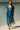 Ocean Queen Long Caftan in Blue