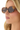Lainey Oval Brown Fleur Sunglasses