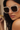 Sandra Almond Brown Gold Flash Sunglasses