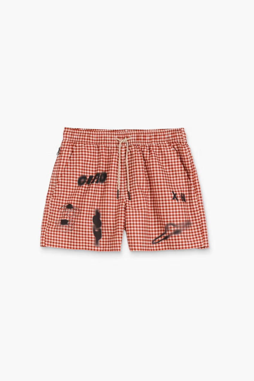 Red Cia Swim Shorts