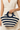 Knot Tote in Navy & White Stripe