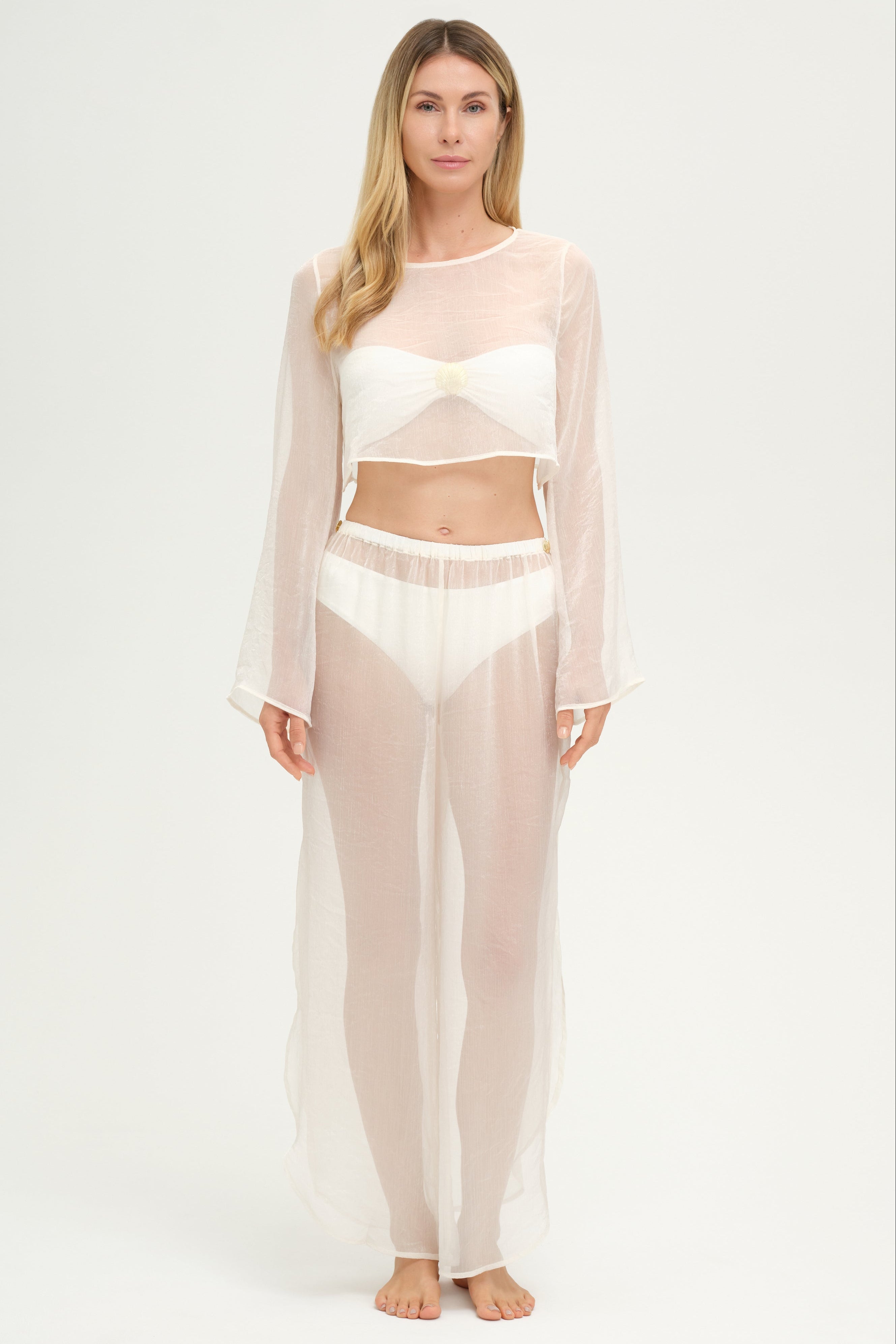 Meg Pants in Cream
