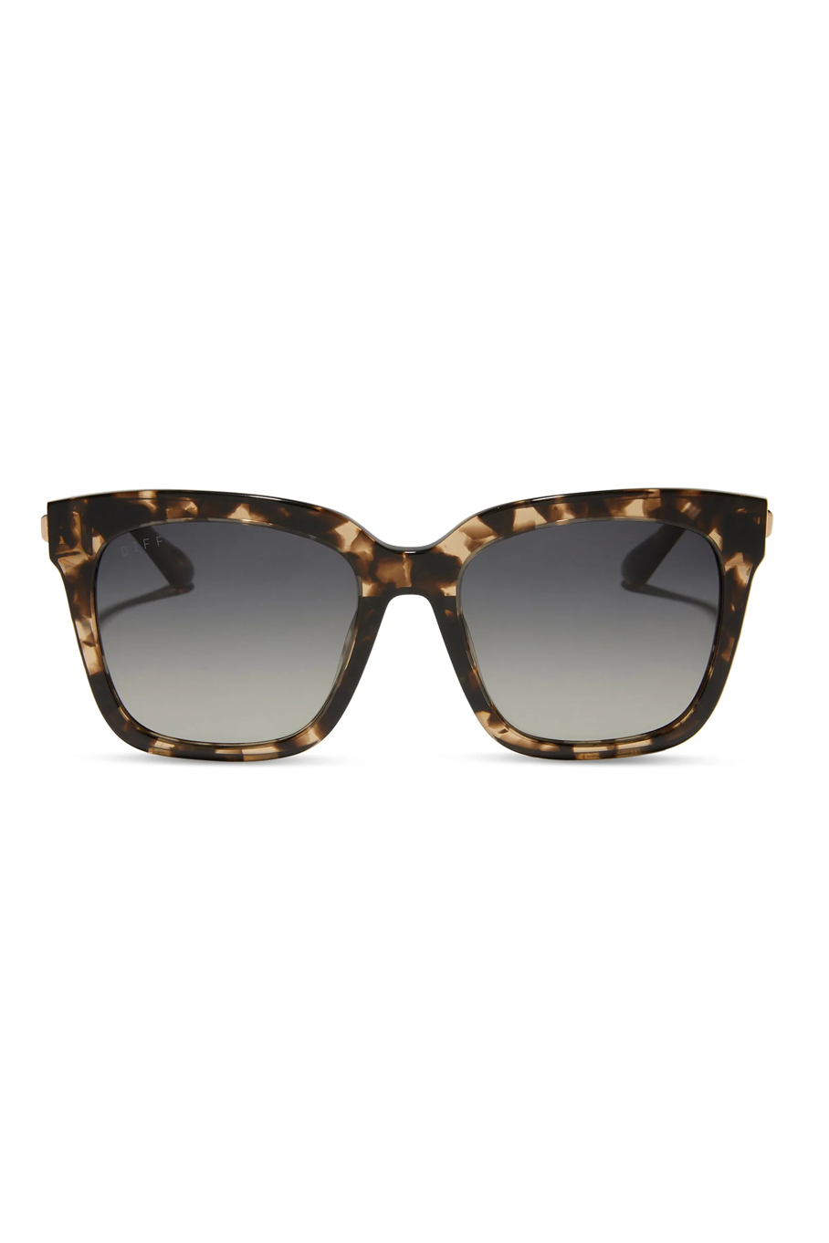 Ariana Espresso Sunglasses in Tortoise & Grey Gradient