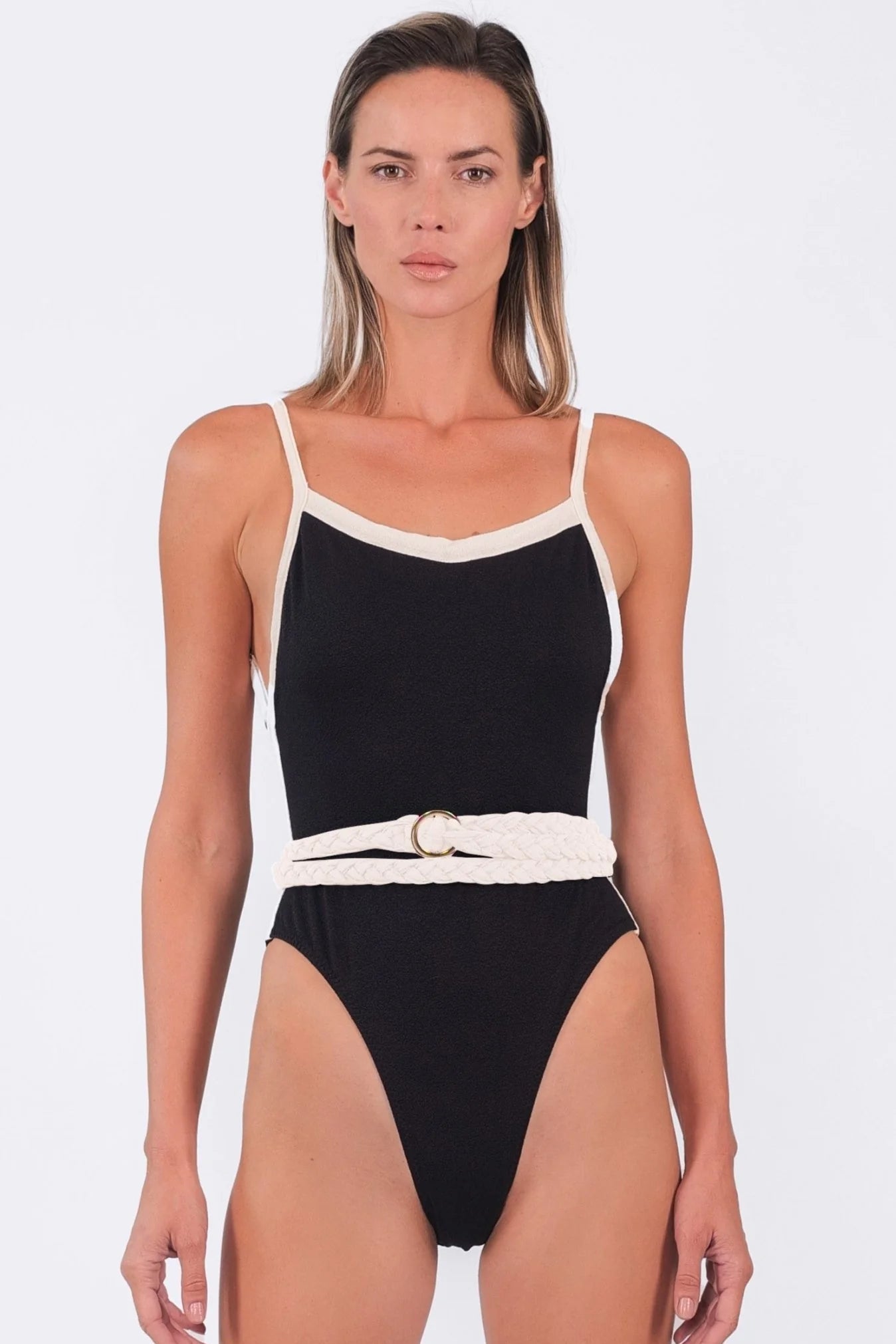 Greece Onepiece in Black & White