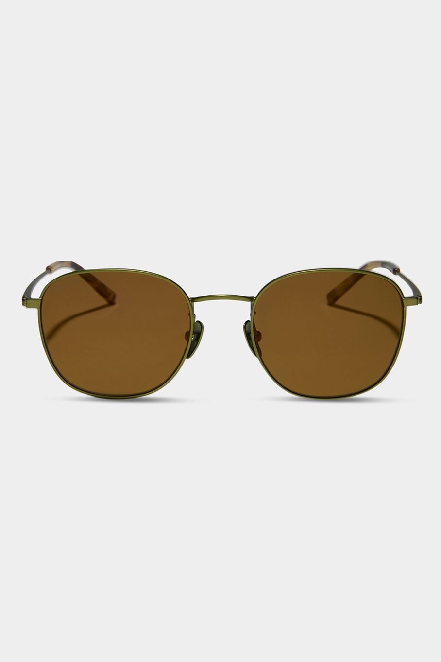 Axel Mirrored Moss Sunglasses