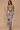 Blue Toile Stripe Petal Long Slip Dress